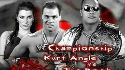 WWF No Mercy 2000 Kurt Angle VS The Rock WWF Championship Match