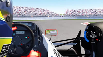 Subjetiva Ayrton Senna McLaren MP4-4 - Montreal (1980s)