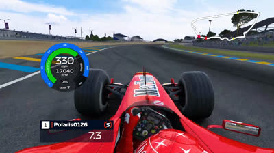 Subjetiva Michael Schumacher Ferrari F2004 - Le Mans