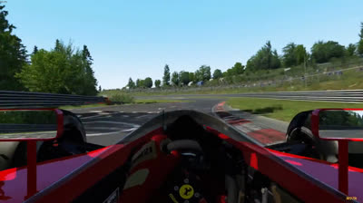 Subjetiva Alain Prost Ferrari 641 - Nordschleife