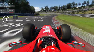 Subjetiva Michael Schumacher Ferrari F2004 - Nordschleife