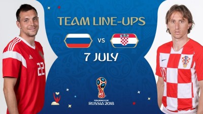 2018 Fifa World Cup Quarter final Croatia Vs Russia