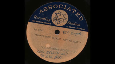 David Bellin and the Rich Boys (196?) - You've Been Talkin' Bout Me Baby