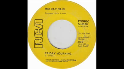 Mid Day Rain (1970) -- Friday Mourning