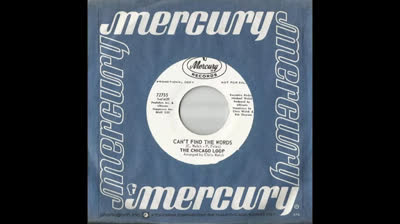 CHICAGO LOOP (1967) - Can't Find The Words