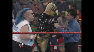 1999.02.28 ⭐ Goldust & Blue Meanie interview ⭐ WWF Heat