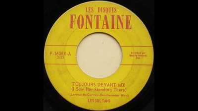 Les Sultans (1964) - Toujours devant moi (I Saw Her Standing There)