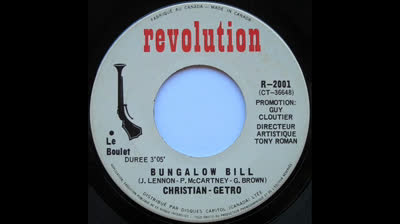 Christian-Getro (1969)- Bungalow Bill