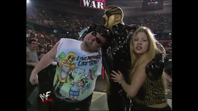 1999.03.22b ⭐ Goldust & Blue Meanie attack Ken Shamrock ⭐ WWF Raw