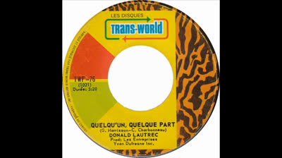 Donald Lautrec (1969) - Quelqu'un quelque part (Something)