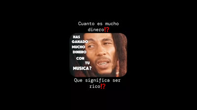 BOB MARLEY Y SU VERDADERA DEFINICIÓN DE RIQUEZA