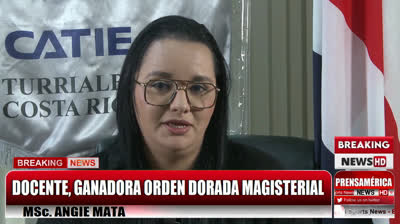 Premian a docente turrialbeña en Rep. Dominicana / ANGIE MATA TENCIO