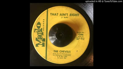 Chevels (1966) -That Ain't Right