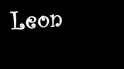 Typography - Leon the Professional