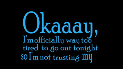 Typography - Gilmore Girls