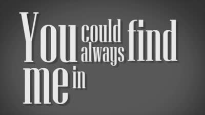 Typography - Film Noir HD