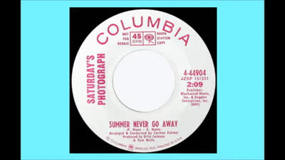 Saturday's Photograph (1969) - Summer Never Go Away