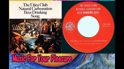 Utica Club Natural Carbonation Band (1968) - The Utica Club Natural Carbonation Beer Drinking Song