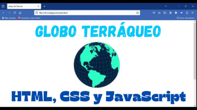 Cómo crear un globo terráqueo en HTML, CSS y JavaScript - Web development