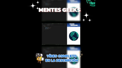 Cómo crear un globo terráqueo en HTML, CSS y JavaScript