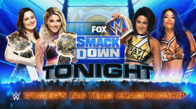 Bayley & Sasha Banks vs Alexa Bliss & Nikki Cros WWE Women’s Tag Team Championship | SmackDown Latino ᴴᴰ