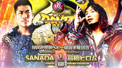 NJPW Wrestling Dontaku-SANADA vs Hiromu Takahashi